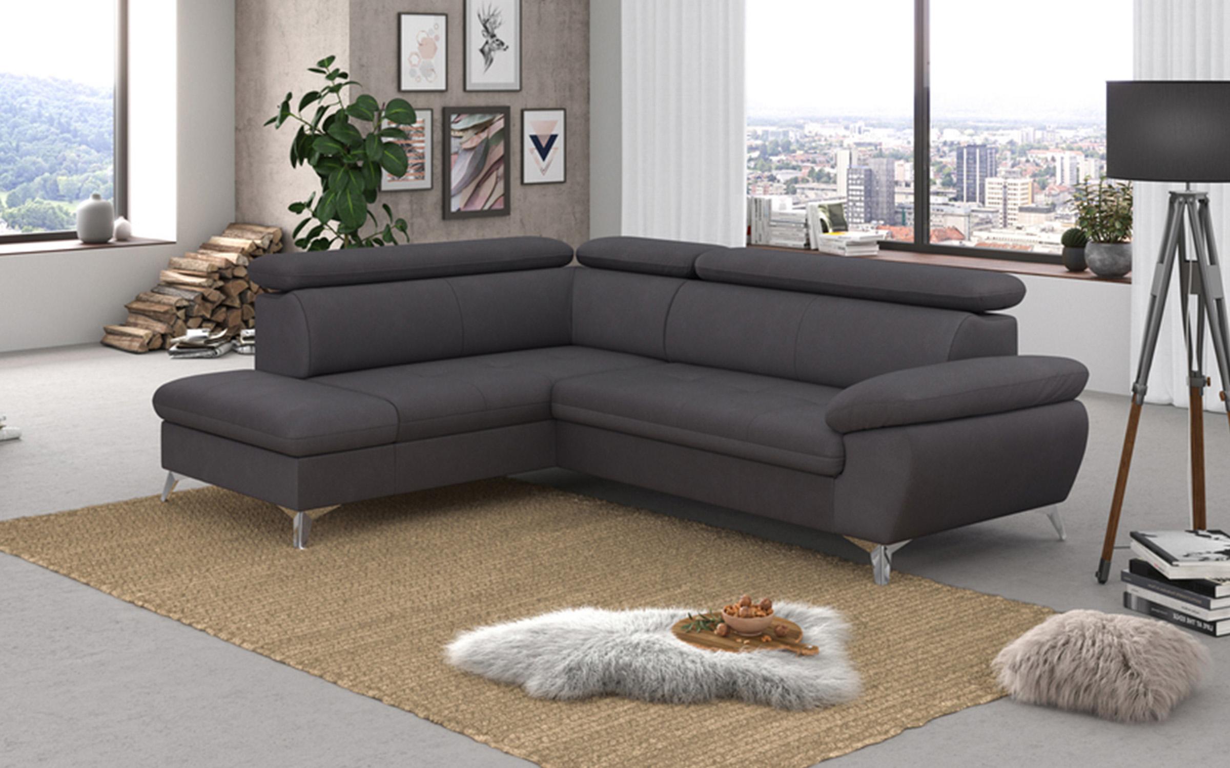 Coltar extensibil Kelso, gri  1